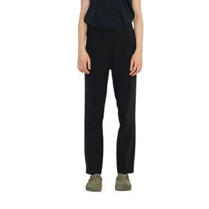 Rundholz Black Black Label Pull On Straight Leg Black Trousers